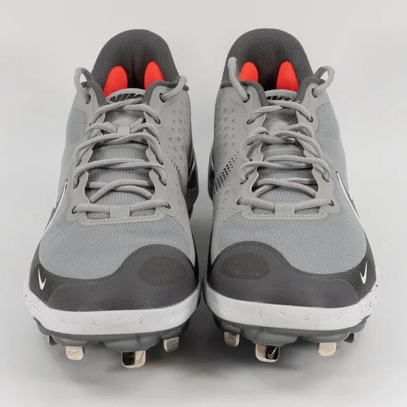 Nike Alpha Huarache Elite 3 Low 'Light Smoke Grey' CK0746-011 Metal Baseball - Picture 6 of 10